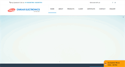 Desktop Screenshot of omkarelectronics.net